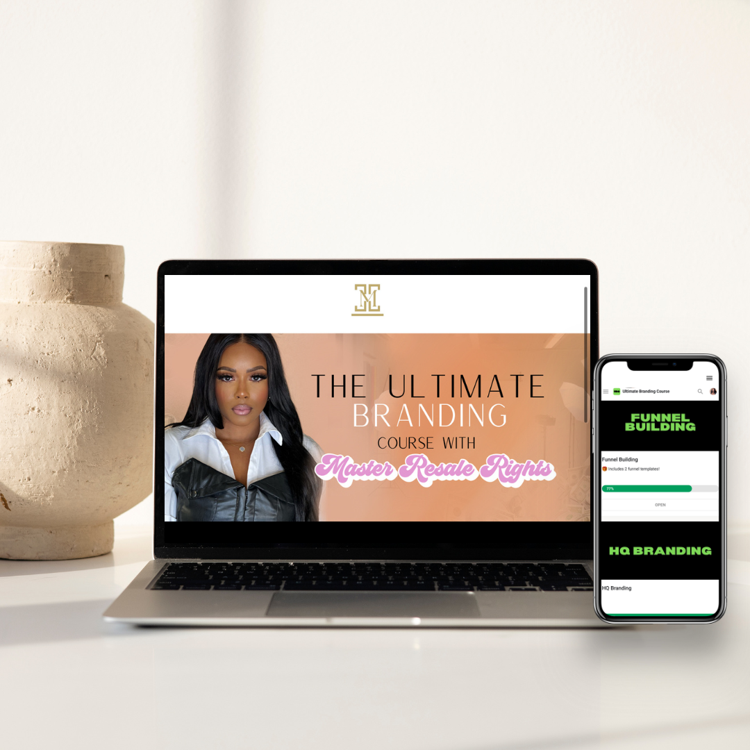 THE ULTIMATE BRANDING COURSE DIAMOND BUNDLE WITH AMAZON INFLUENCER ATM