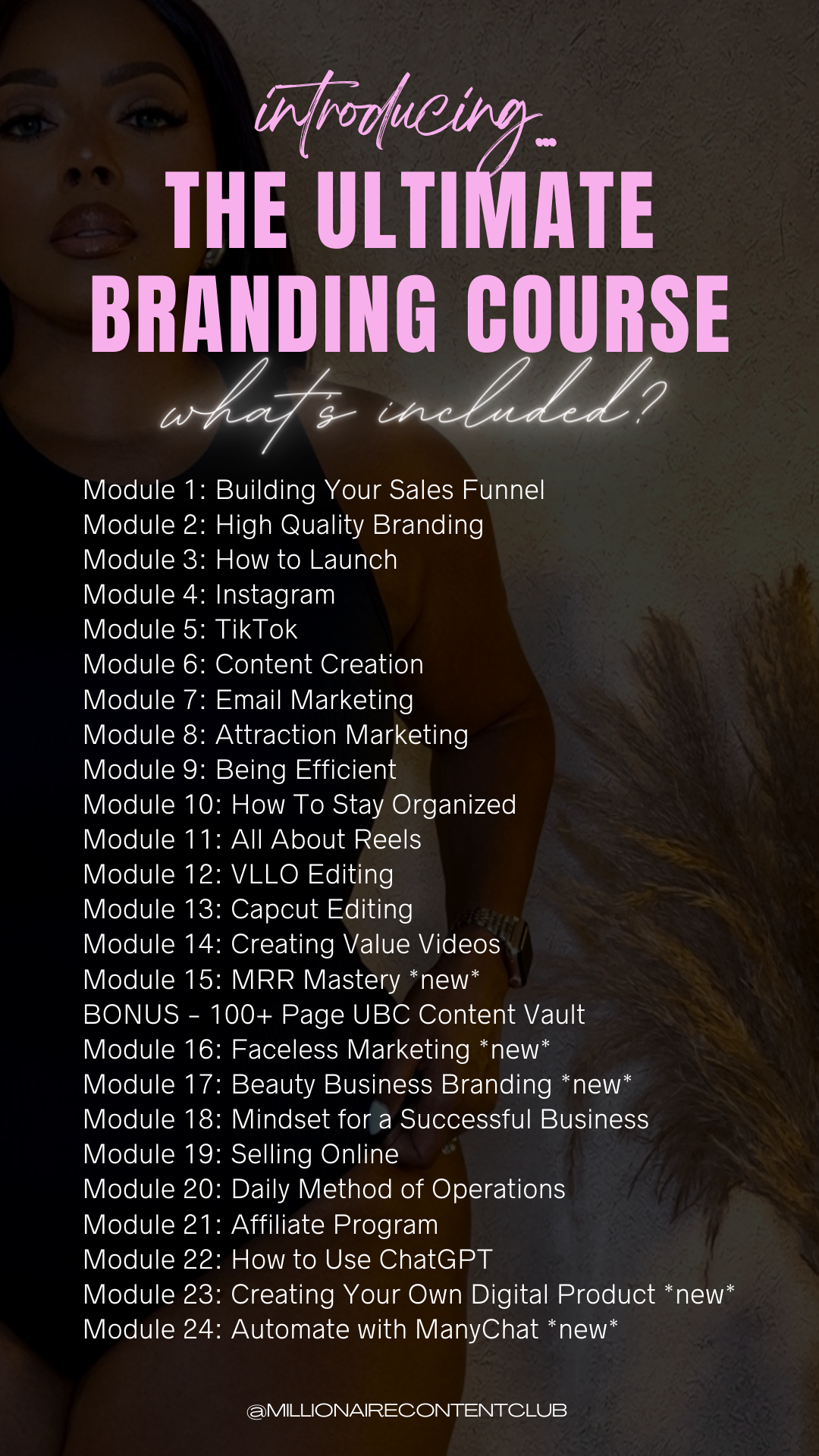 THE ULTIMATE BRANDING COURSE DIAMOND BUNDLE WITH AMAZON INFLUENCER ATM